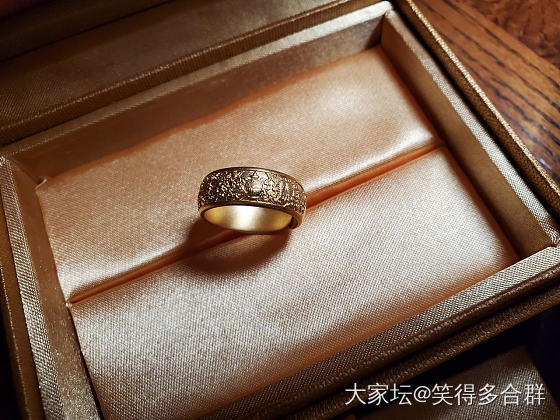 顶针到了，上手试试。_戒指金