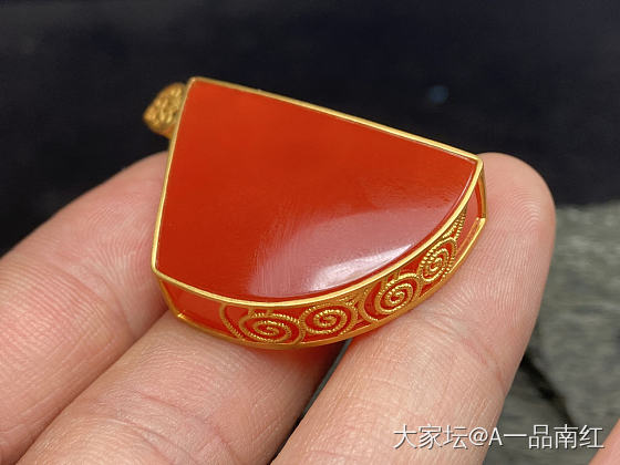 天然原矿保山南红_南红