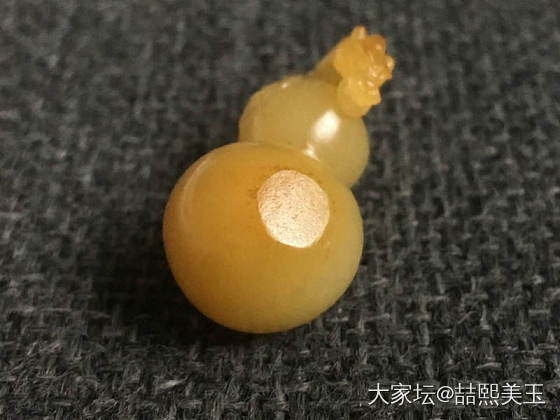 黄沁独籽龙头葫芦_和田玉