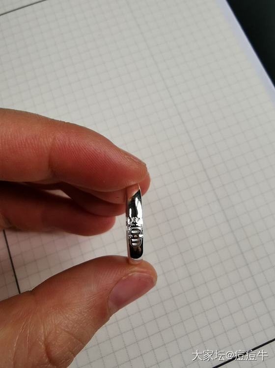 送给自己的“喜”戒_银戒指