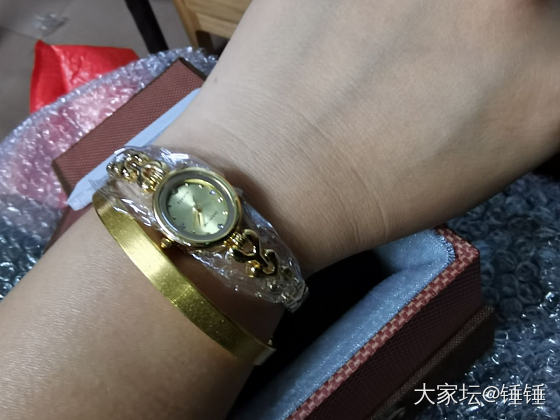 奶奶绿+坛红系列小手表_手表戒指彩色宝石
