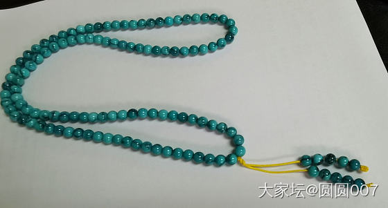 绿松鲍峡多圈_珠串松石