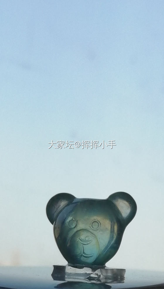 一只小绿熊_少见宝石彩色宝石