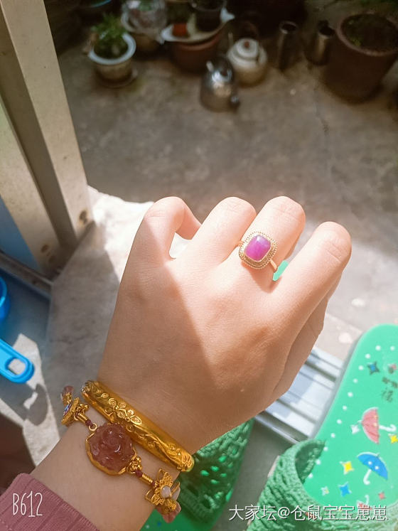 新买的舒俱来戒指~_戒指舒俱来