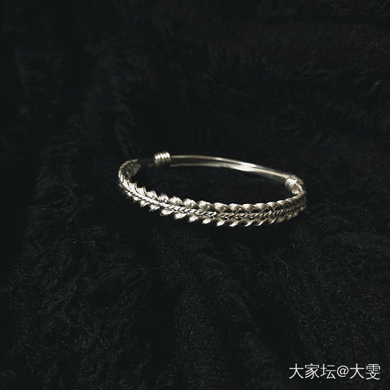 精雕细琢家的复刻绞丝手镯后续来了~~~_手镯匠人银