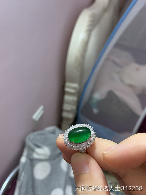 戒指💍留不留_翡翠戒指