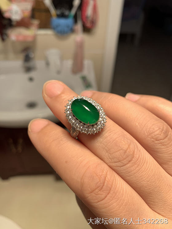 戒指💍留不留_翡翠戒指