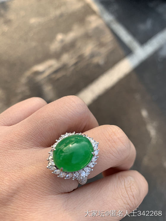 戒指💍留不留_翡翠戒指
