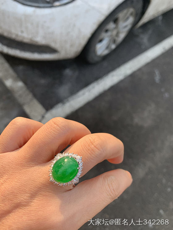 戒指💍留不留_翡翠戒指