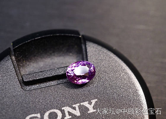 ##中颐天然未加热紫色蓝宝石## 2.12ct  EGL证书_蓝宝石名贵宝石