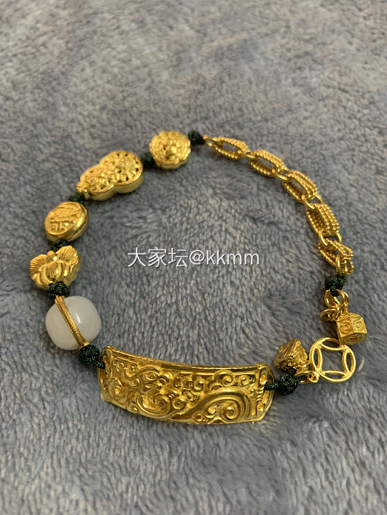 我终于，掉入金坑_手链多宝金