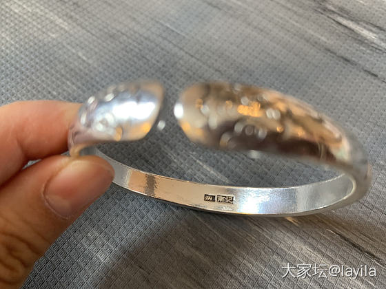 集美总是停不下脚步～_手镯银
