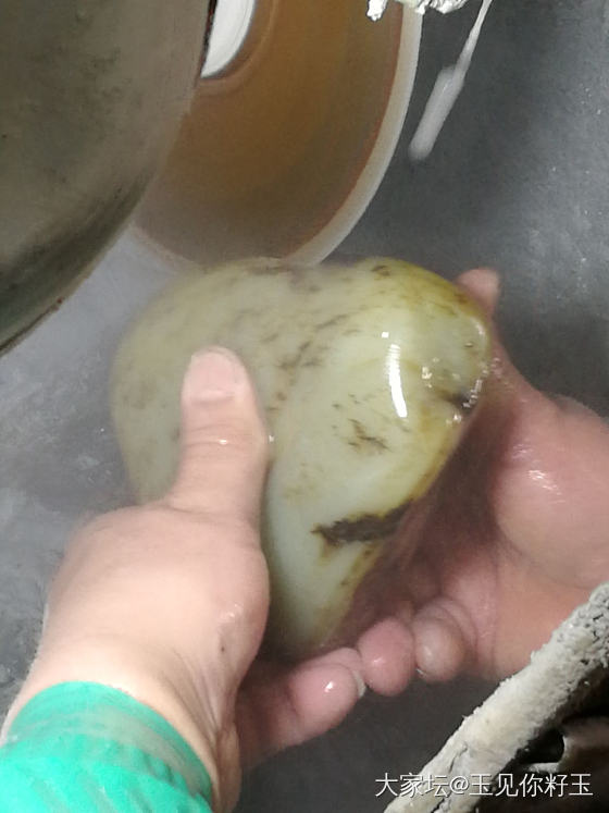 记录36，买料切料的快乐……_和田玉