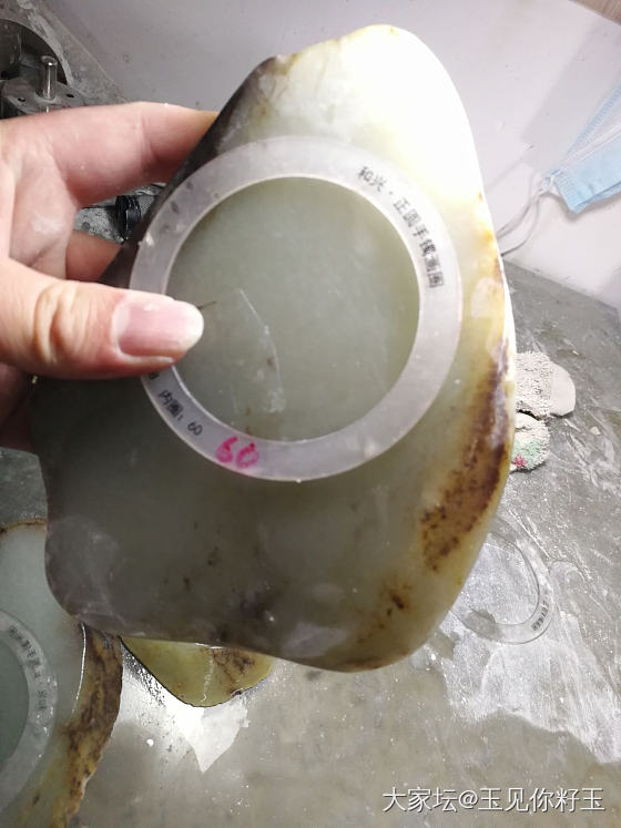 记录36，买料切料的快乐……_和田玉