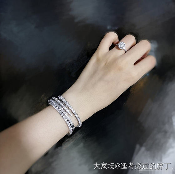 来种草钻石手链呀~_手链钻石