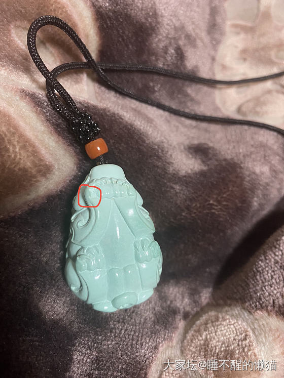 宝贝到手没几天呢就摔了🙄_松石