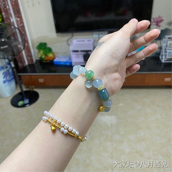 苹果VS华为拍多宝_多宝珠串
