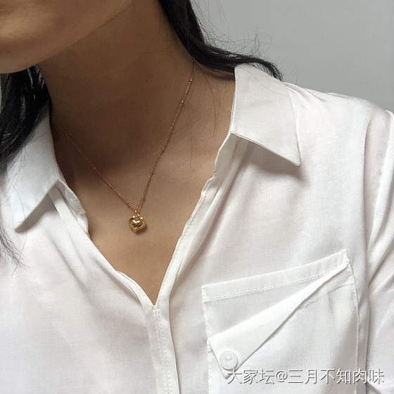 大心心真是貌美_吊坠金