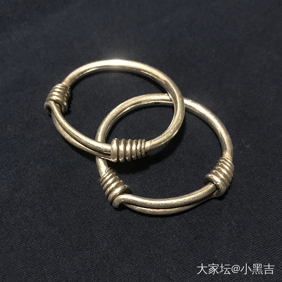 来秀秀自己养旧的银饰吧_手镯银