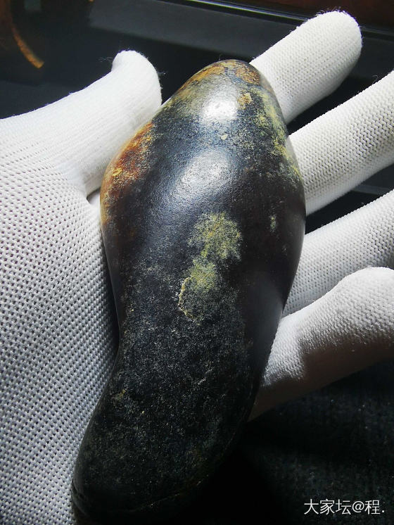 当时就冲着这张皮去的_和田玉