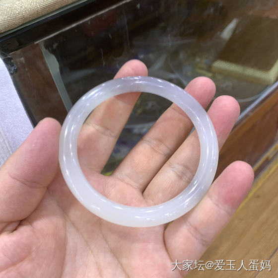 和田玉冰紫手镯_和田玉