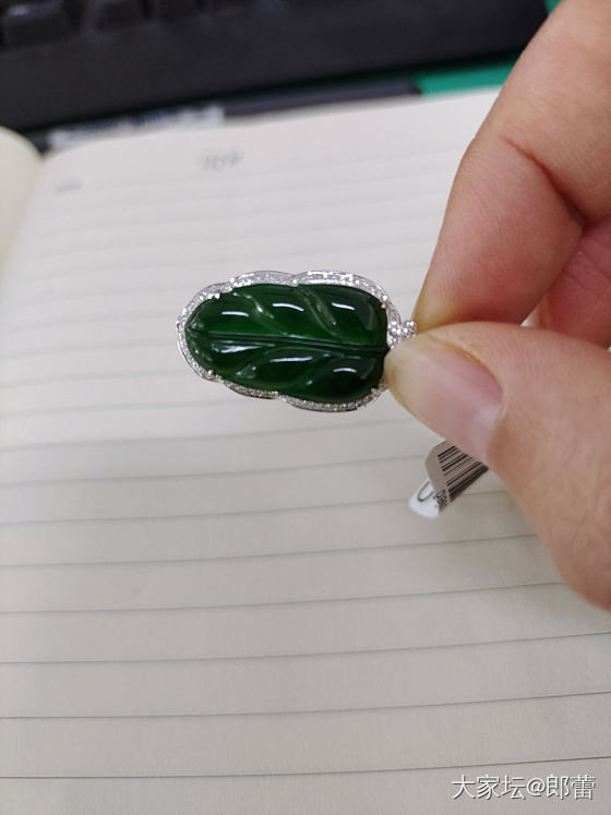 翡翠叶子好不好看_翡翠