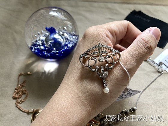 我的第一件古董珠宝_首饰银