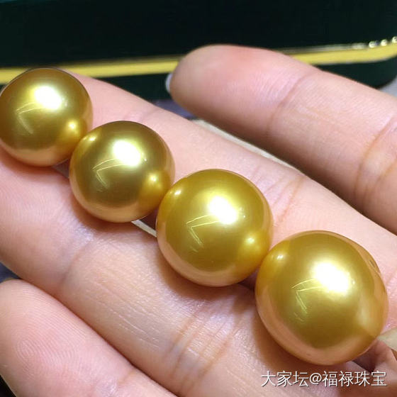 天然南洋金珠_有机宝石