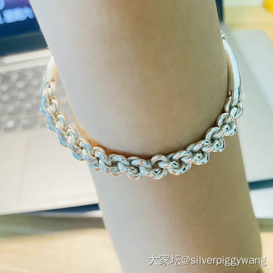 好久不戴的葡萄关和小蒜头_手镯银