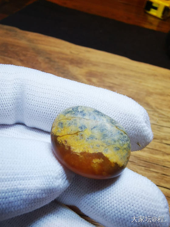 切个红沁戒面_和田玉