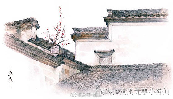 三窗动物，屋角梅花，凑齐一个四季_银