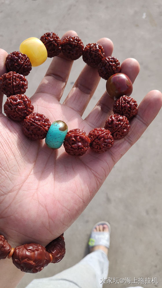 突然觉得他们说的没错，每一颗珠子都是我的朋友。_文玩