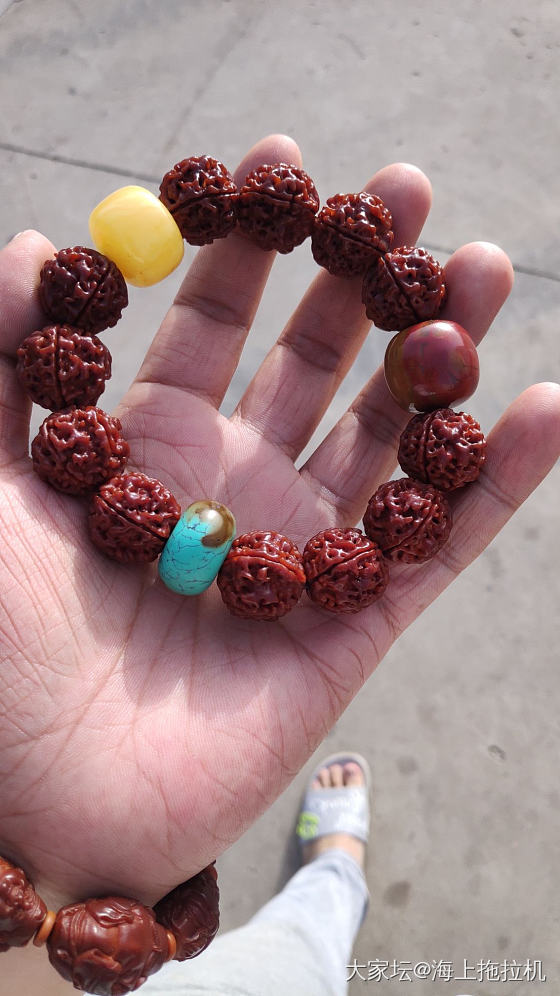 突然觉得他们说的没错，每一颗珠子都是我的朋友。_文玩