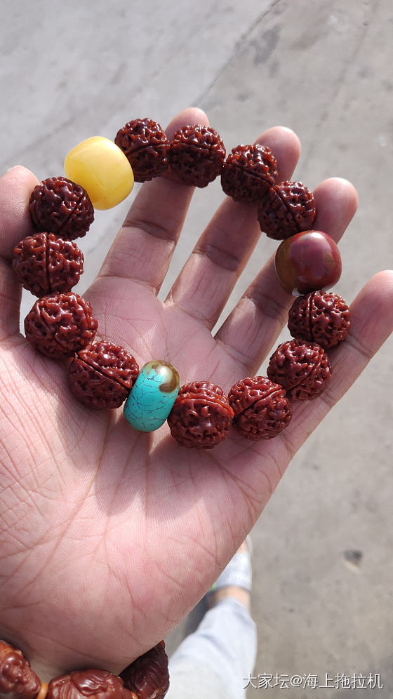 突然觉得他们说的没错，每一颗珠子都是我的朋友。_文玩
