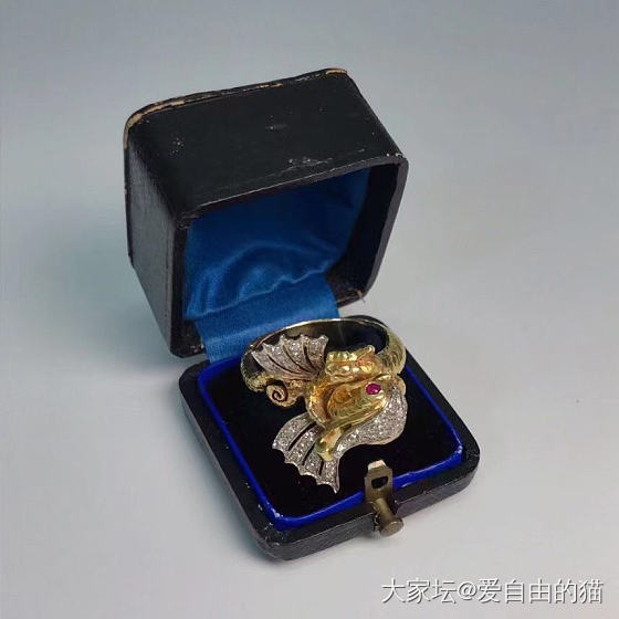 两件美丽的珠宝_珍珠红宝石金