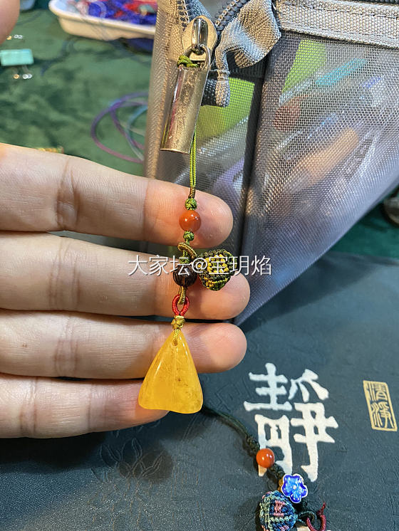 送给中考女儿的吉祥手链～_挂饰