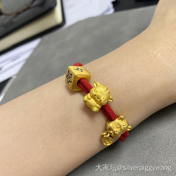 再秀一秀小🐗_手饰金