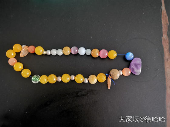 带娃娃做手工_珠串