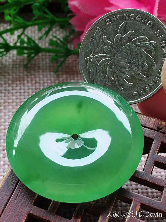 冰种玉扣_翡翠