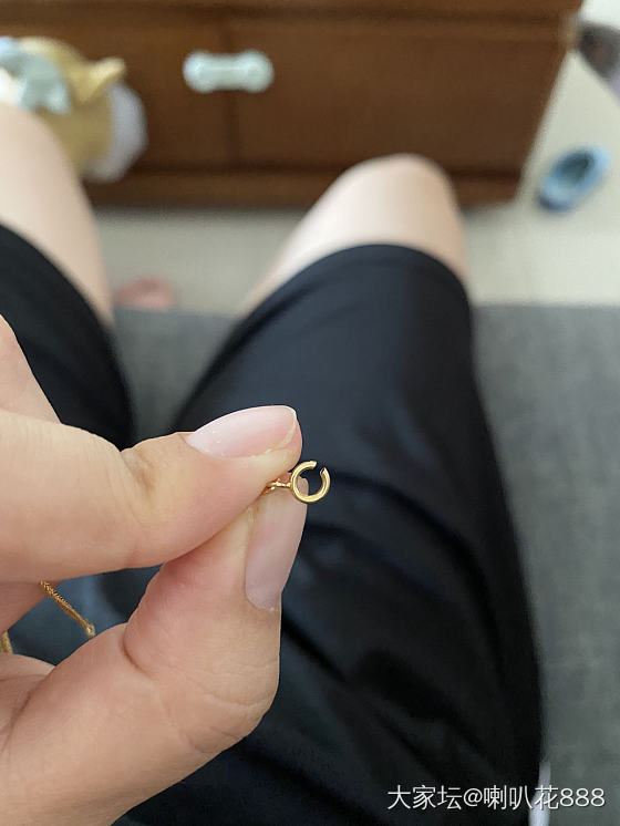 18K金链子的扣头坏了怎么办啊_金