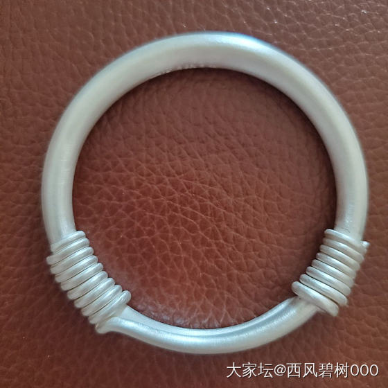 鸡肋推圈_手镯银