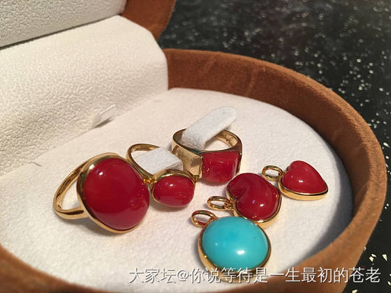 大家有王同学首饰吗，能不能晒一晒（带我瞅一瞅）_珊瑚