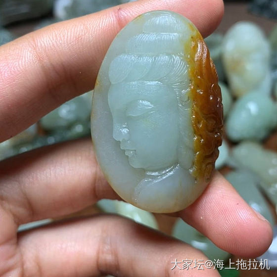 大家看这东西对吗？_和田玉