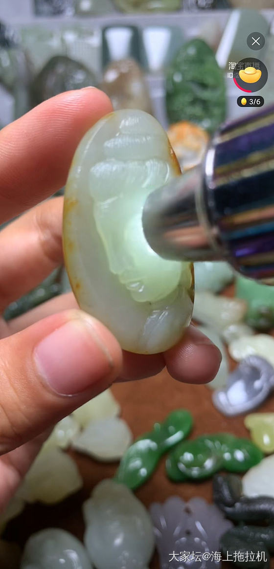 大家看这东西对吗？_和田玉