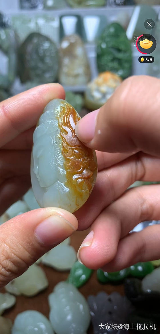 大家看这东西对吗？_和田玉