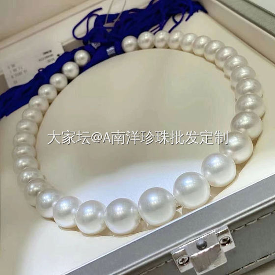 澳白珍珠项链_有机宝石