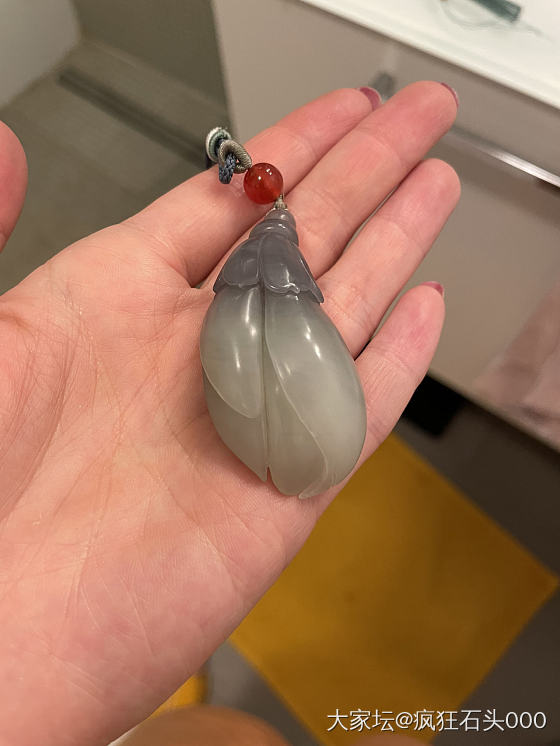 第一个和田玉的手把_把玩件和田玉