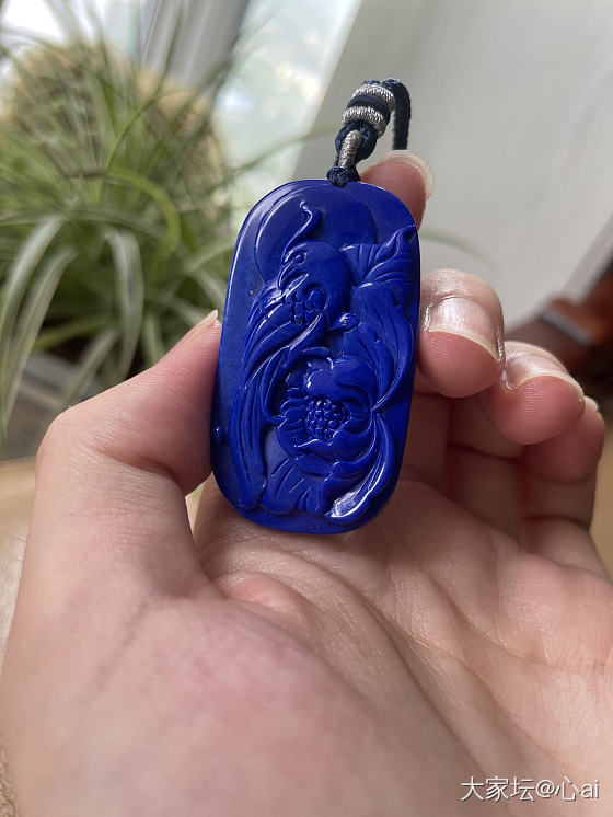 油性超好，有珠宝感_青金石