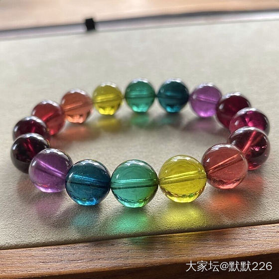 碧玺，想说爱你不容易_珠串碧玺
