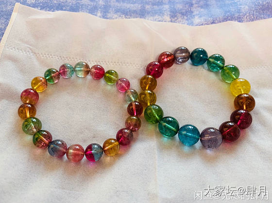 碧玺，想说爱你不容易_珠串碧玺